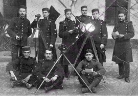 Grupo soldados de Transmisiones 1905