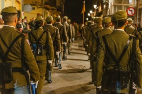 El Regimiento de Transmisiones 21 participa en la Semana Santa Marinera de Valencia
