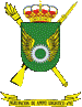 Escudo verde y amarillo de la AALOG 61