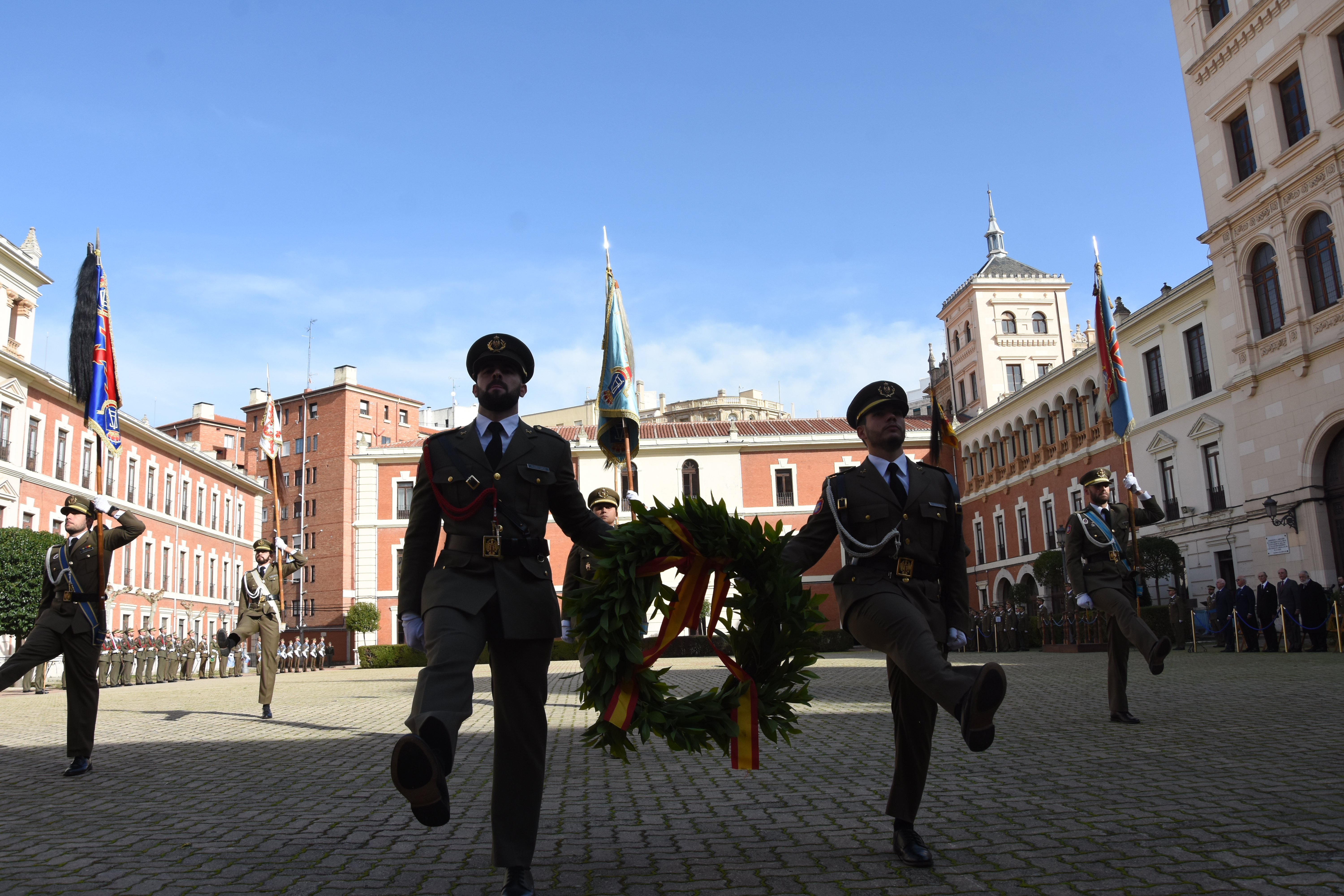 Homenaje a los que dieron su vida por España