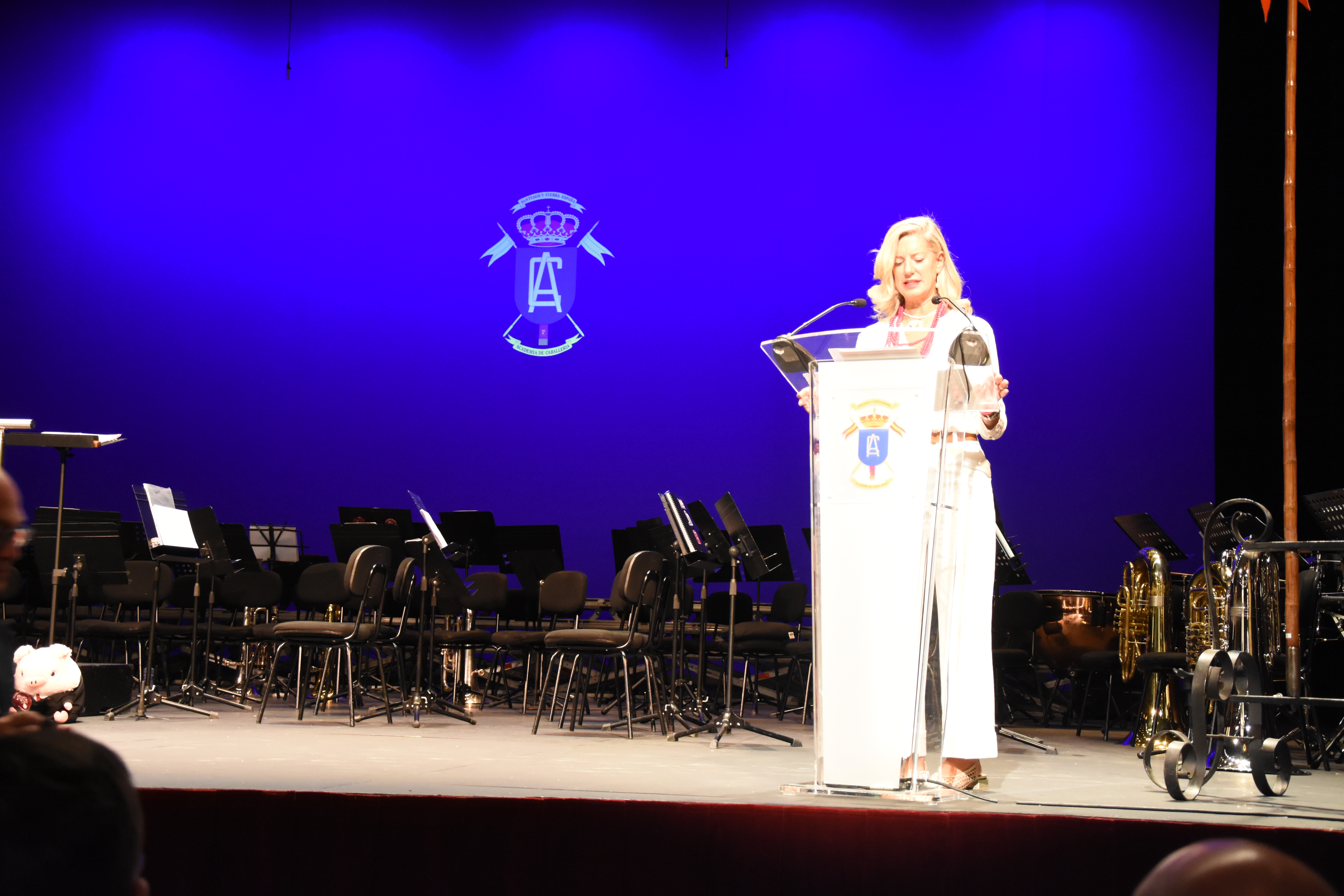 Saludo de la teniente de alcalde y concejal de Cultura del Ayuntamiento de Valadolid