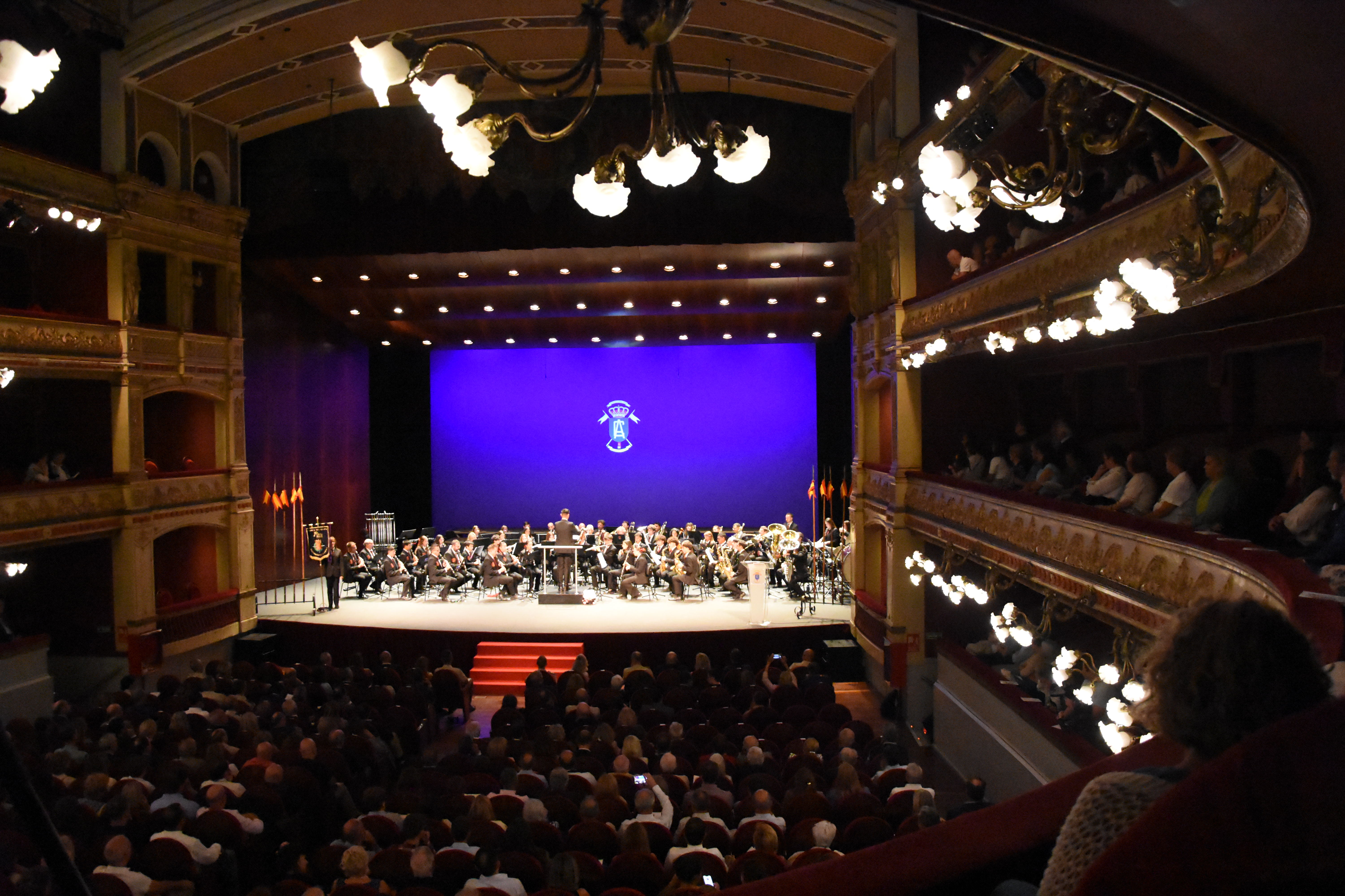 Actuación de la Banda EMMVA