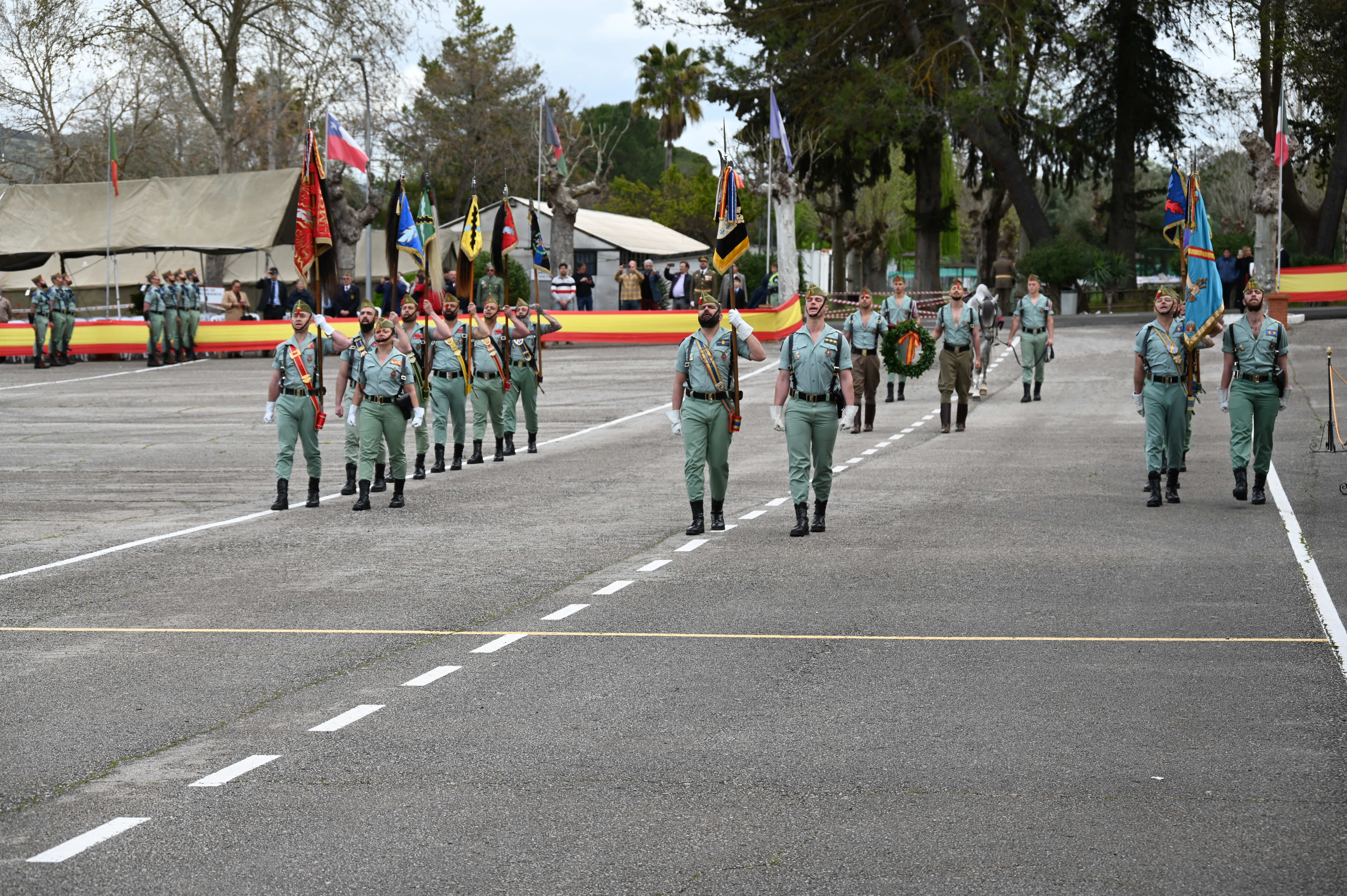 6. Secuencia del acto de homenaje a los que dieron su vida por España