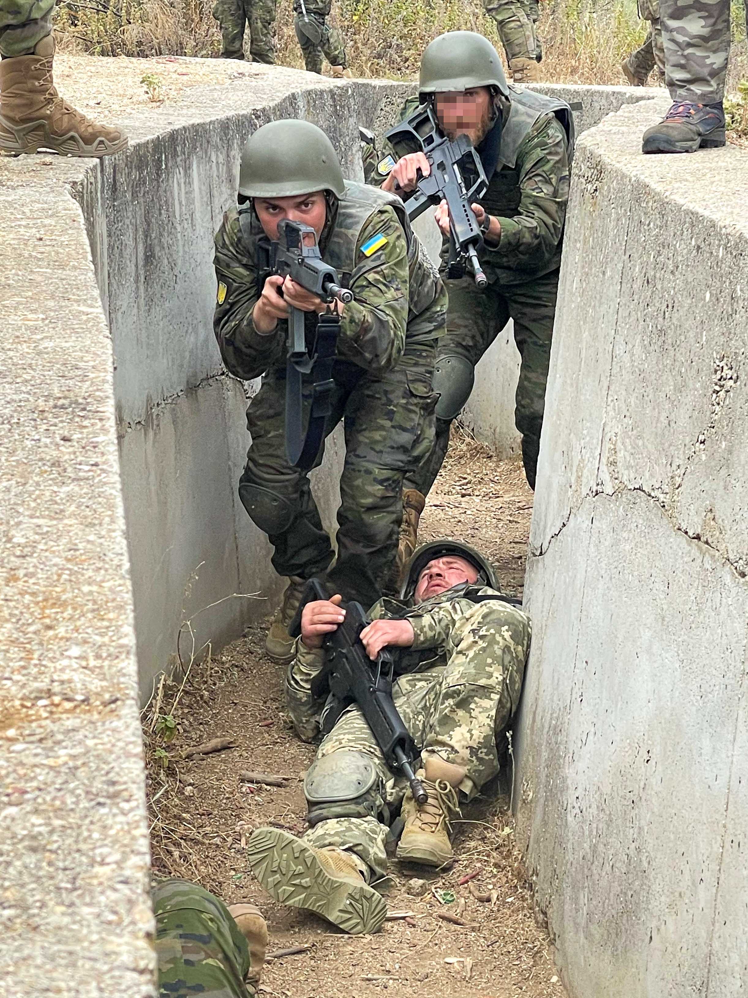 5. Combate en trincheras