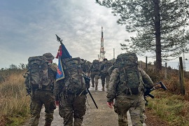 Subida hacia las antenas