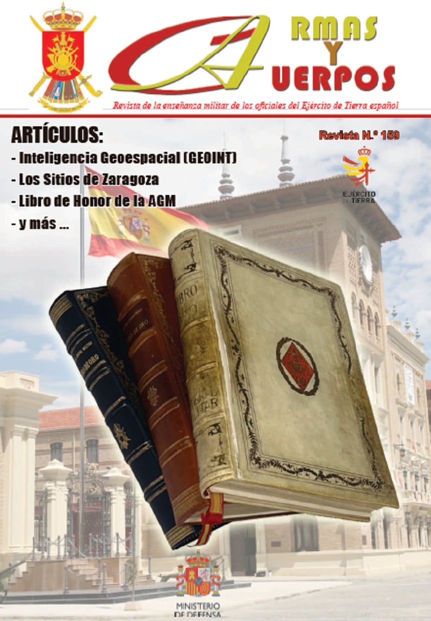 Portada revista Armas y Cuerpos número 159 de agosto de 2025
