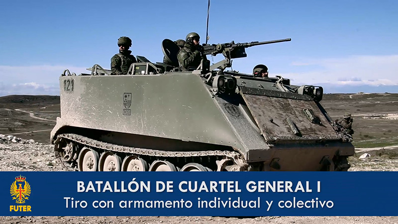 Tiro individual y colectivo - Batallón de Cuartel General