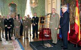 Militares franceses y españoles acudieron al acto 