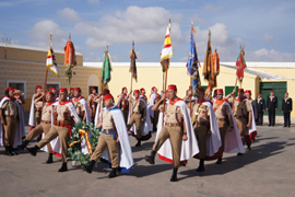 En el acto se homenajeó a quienes murieron por España (Foto:COMGEMEL)
