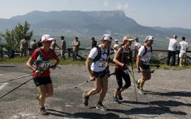 Participantes en la exigente prueba