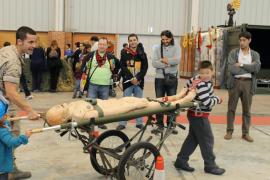 Transporte de un herido