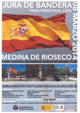 Cartel promocional de la Jura de Bandera (Foto:4ª SUIGE)