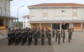Formación del Grupo de Caballería en Bótoa