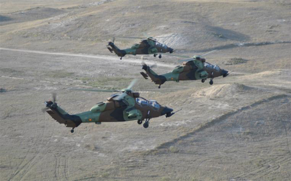 Los helicópteros sobrevuelan "San Gregorio"
