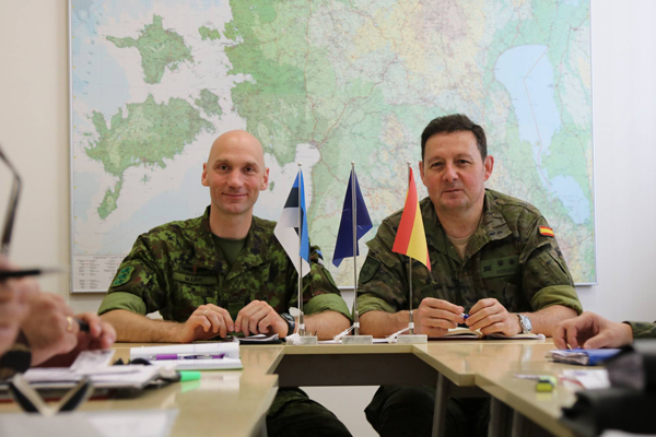 El equipo de reconocimiento y enlace de la Fuerza de Muy Alta Disponibilidad (VJTF) de la OTAN se desplaza a los tres países bálticos