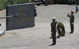 Homenaje a los que dieron su vida por España