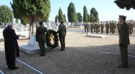 Acto en el cementerio "El Carmen" en Valladolid