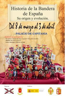 Cartel promocional de la exposición en Burgos 