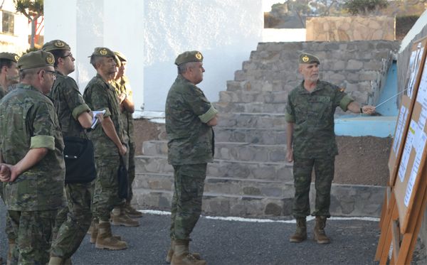Exposición al JEME en la UAPRO de La Gomera Exposición al JEME en la UAPRO de La Gomera