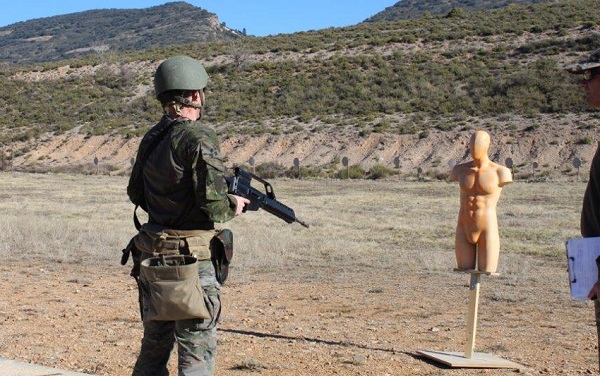 Inicio de uno de los ejercicios