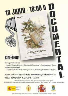 Cartel promocional de la actividad