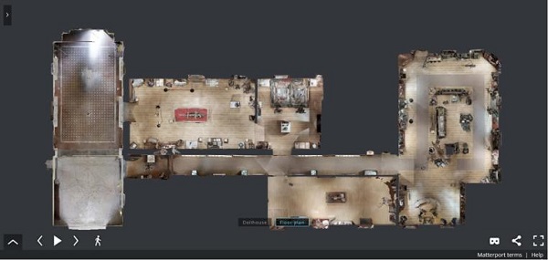 Se puede visitar la sala histórica virtualmente