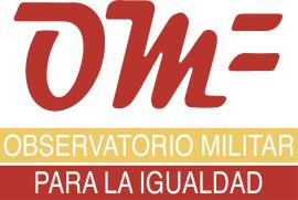 Logotipo del Observatorio Militar para la Igualdad
