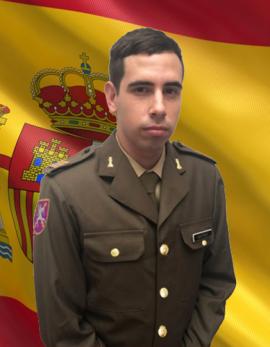 Fotografía oficial del sargento Martínez
