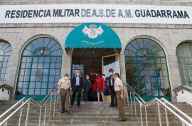 La ministra quiso visitar a los más mayores