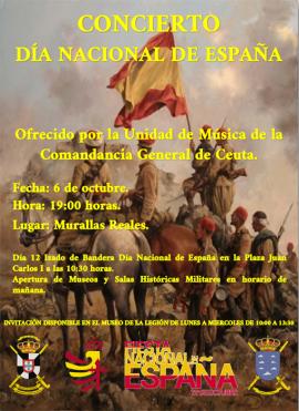 Actividades en Ceuta por el Día de Fiesta Nacional