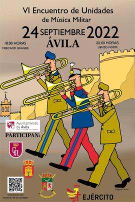 VI Encuentro de unidades de música en Ávila