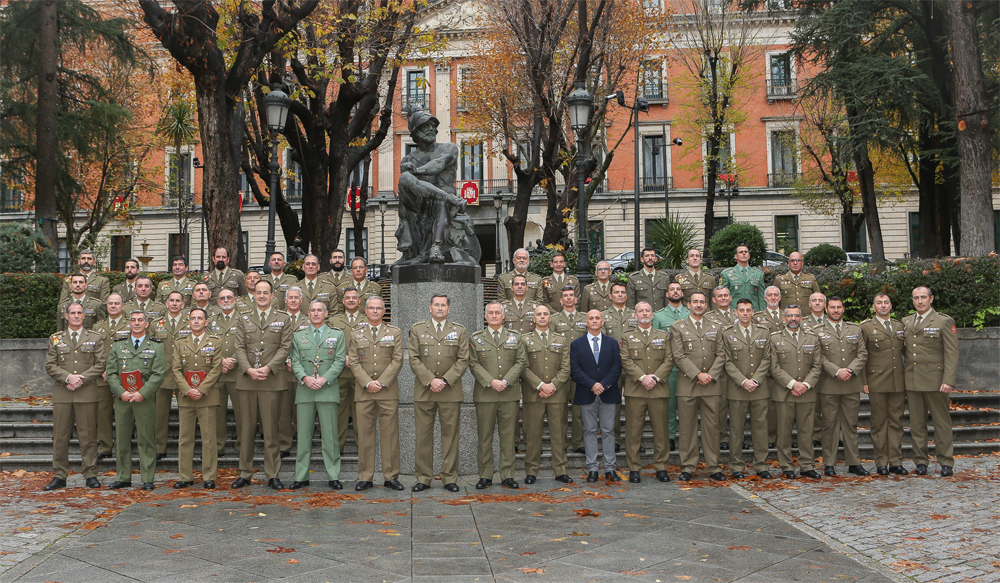El JEME recibe a deportistas militares en el Cuartel General del Ejército