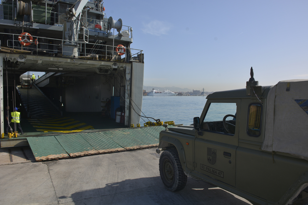 Embarkation of assets