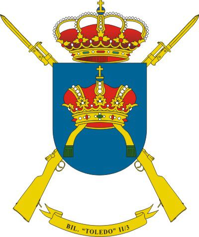 Escudo del Batallón de Infantería Protegida 'Toledo' II/3 Escudo del Batallón de Infantería Protegida 'Toledo' II/34