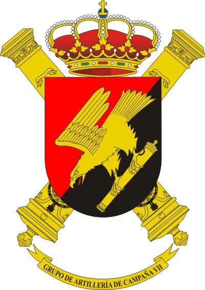 Escudo del Grupo de Artillería de Campaña VII