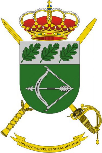 Escudo del Grupo del Cuartel General del MOE