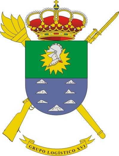 Escudo del Grupo Logístico XVI