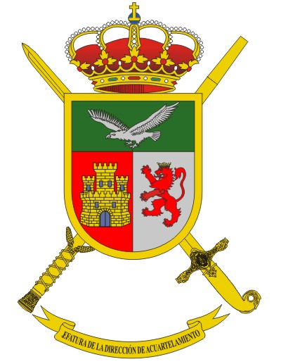 Escudo de la Jefatura de la Dirección de Acuartelamiento Escudo de la Jefatura de la Dirección de Acuartelamiento
