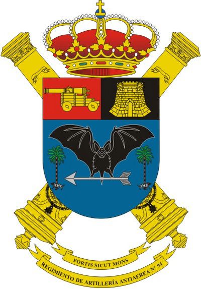 Escudo del Regimiento Artillería Antiaérea n&ordm; 94
