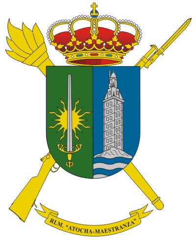 Escudo de la Residencia Logística Militar de Atocha-Maestranza