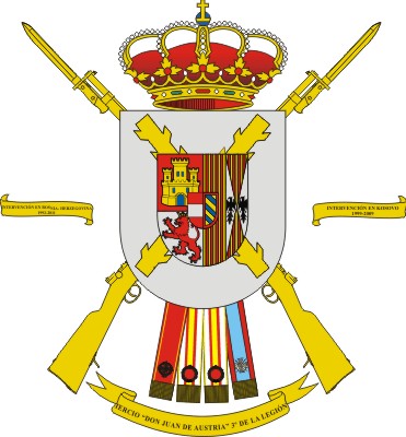 Escudo del Tercio 'Juan de Austria' 3º de la Legión