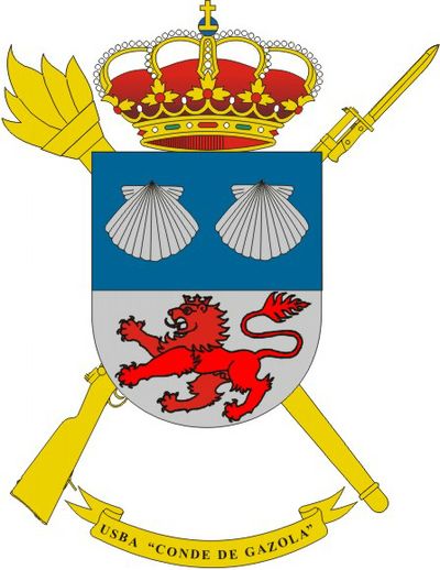 Escudo de la USBA 'Conde de Gazola'