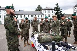 Exposición de material