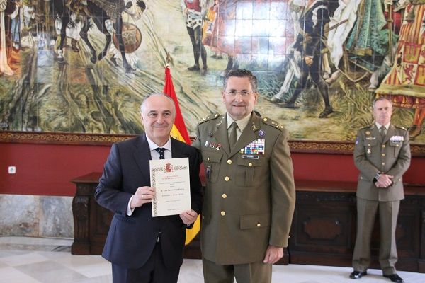 Nombramiento  de Embajador Marca Ejército a Juan Ignacio Zafra Becerra