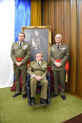 El JEME preside el acto de entrega del Premio 'Intendente Amorós'