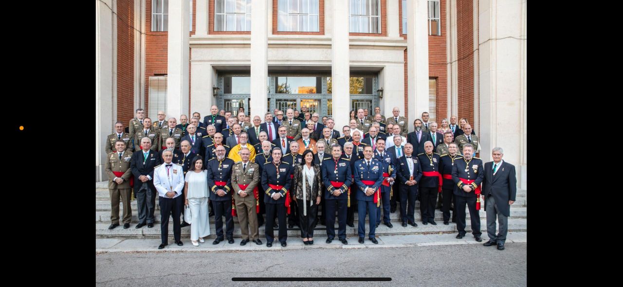 Acto de ingreso como académico de mérito del JEME  en la Academia de las Ciencias y las Artes Militares
