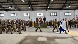 Desfile ante las Autoridades.