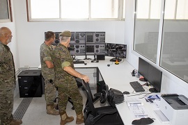 Sala de control de simulación