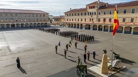 patio de armas desde el aire con la formacion