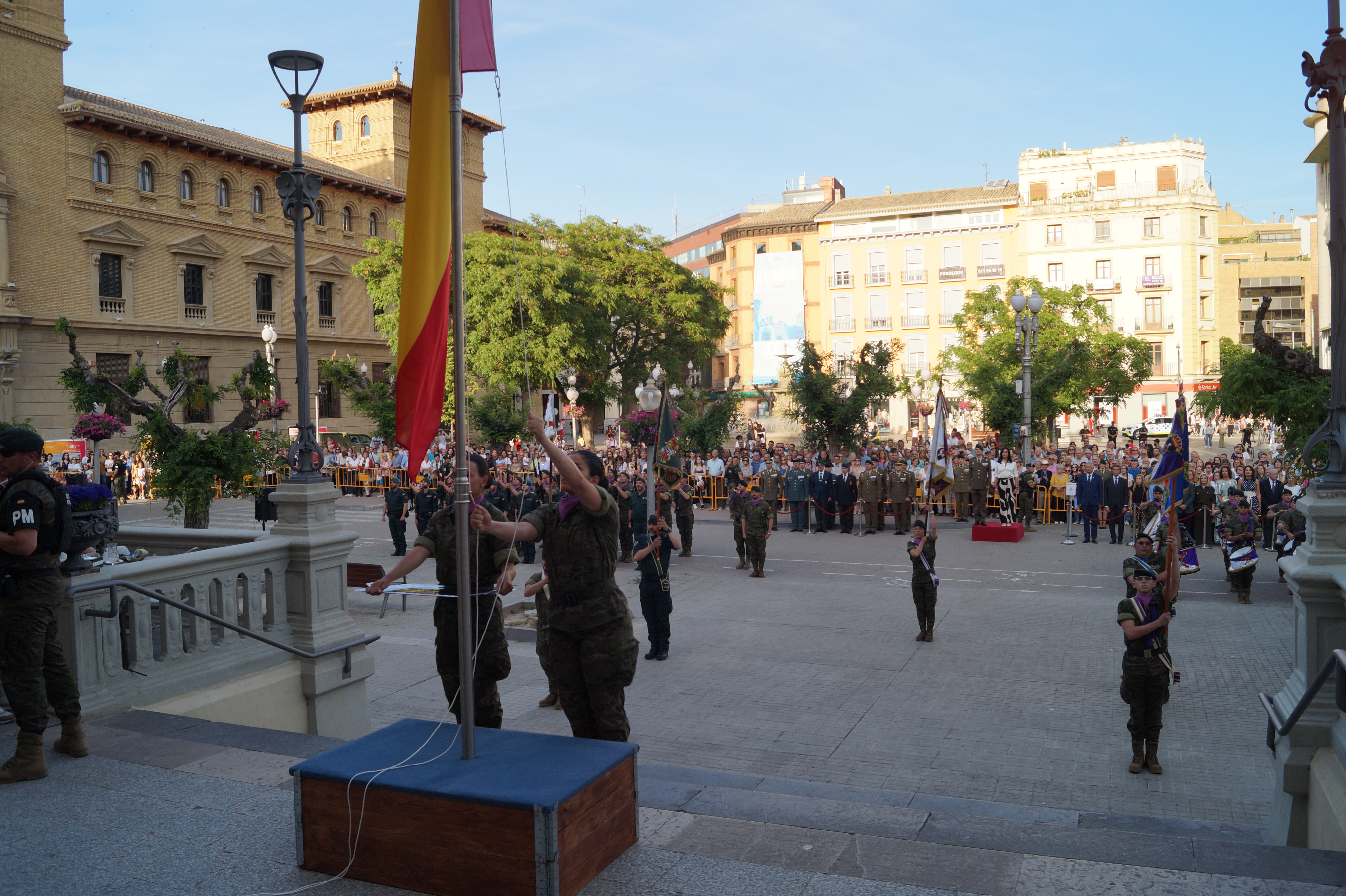 arriado de bandera